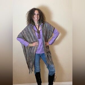 Colorful Confetti “ Kimono “ no tags but Jessica McClintock